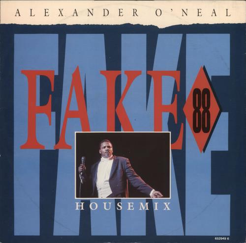 Alexander O'Neal Fake 88 (House Mix) UK 12